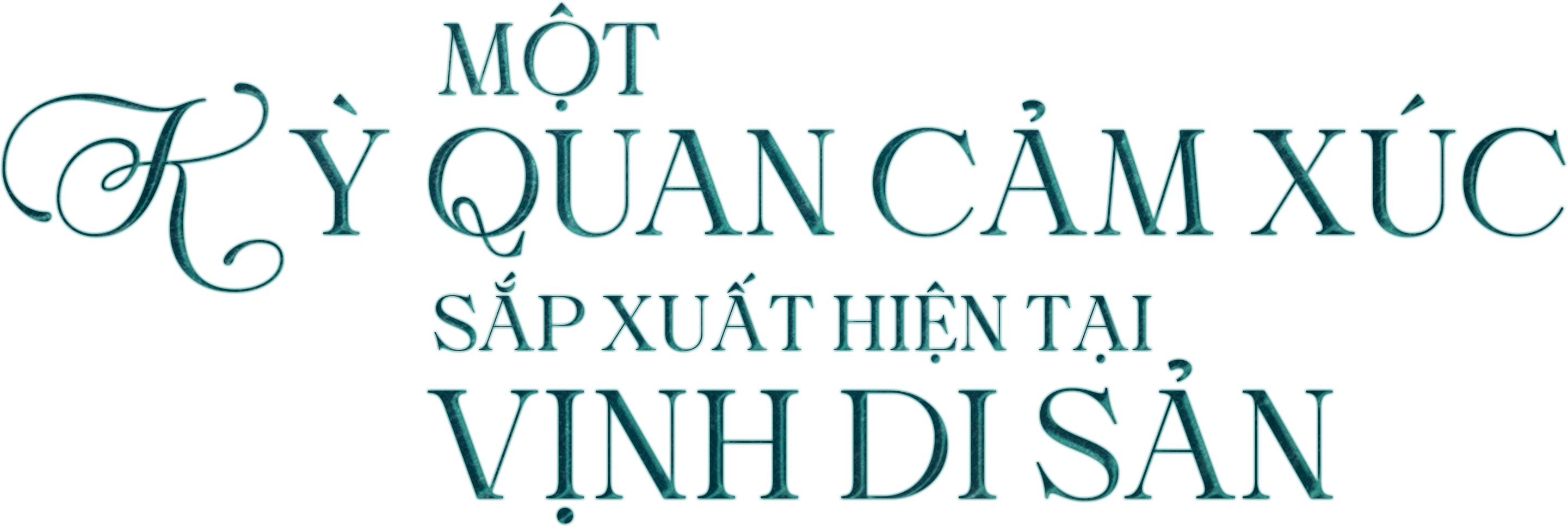 Một kỳ quan cảm xúc sắp xuất hiện tại vịnh di sản