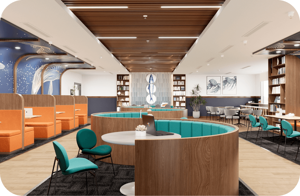 Không gian sinh hoạt cộng đồng Seaside